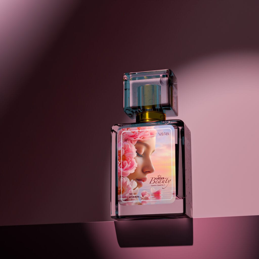VAYRA Order of Beauty Women's Perfume - 50ml - Elegant Floral Aldehyde Scent inspired by Chanel No 5 - Made in Pakistan