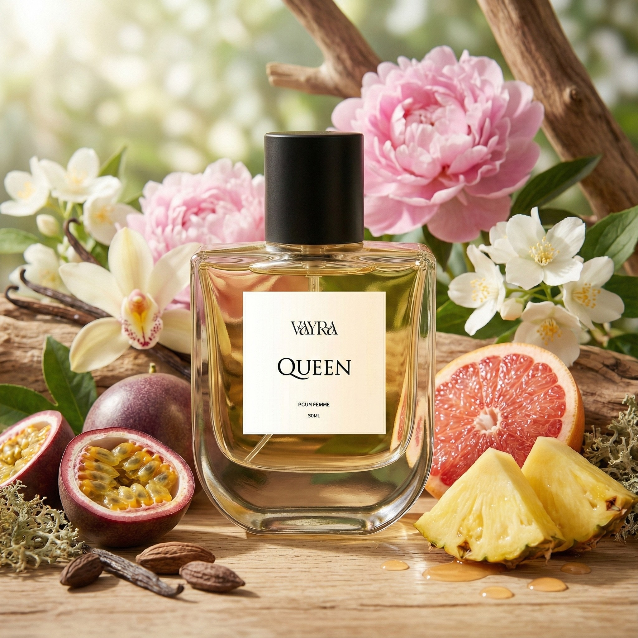 VAYRA Queen Women's Perfume - 50ml - Fruity Floral Fragrance inspired by VS Bombshell - Made in Pakistan