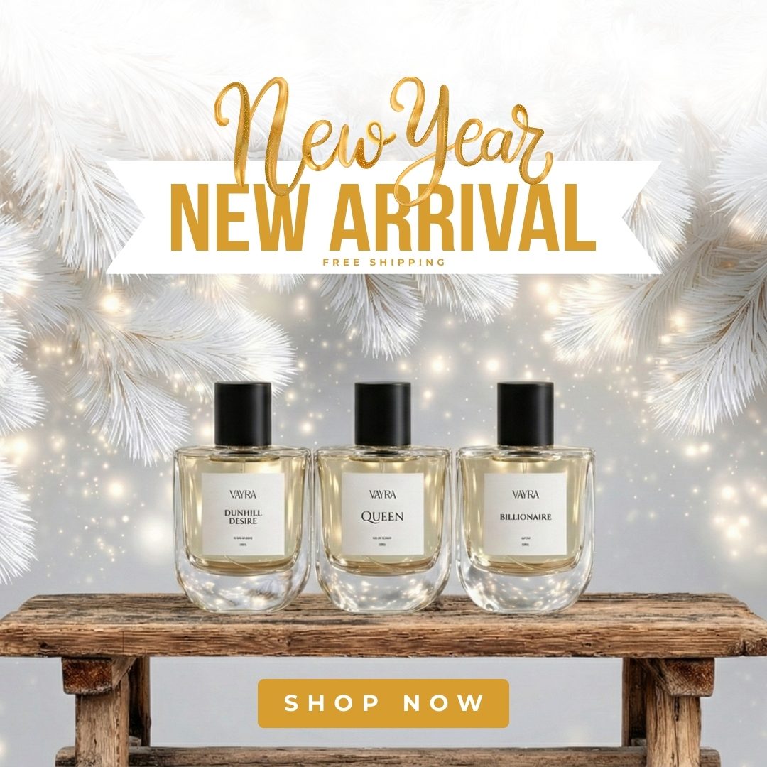 NEW YEAR BANNER MOBILE - QUEEN, DUNHILL DESIRE, billionaire ON WOODEN TABLE